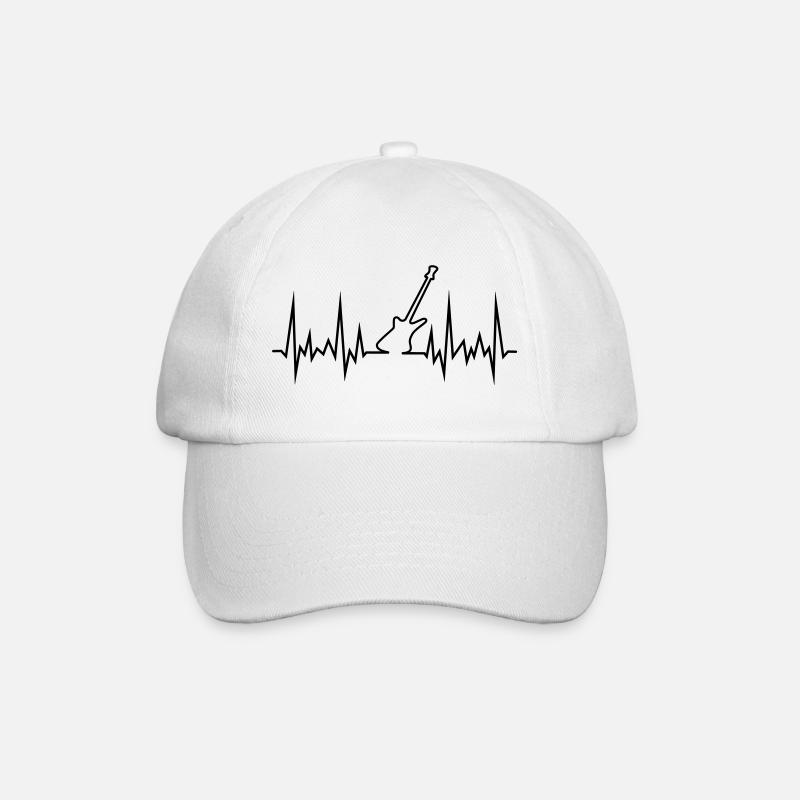 verbesserte_egitarre - Casquette classique - blanc/blanc