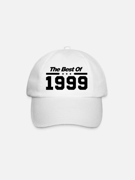 The best of 1999 - Baseballkappe - Weiß/Weiß