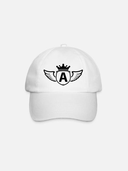 a - Baseballkappe - Weiß/Weiß