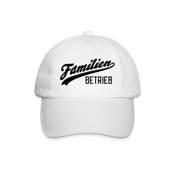 Familienbetrieb - Baseballkappe - Weiß/Weiß - Vorne