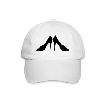 shoes - Baseball Cap - white/white - Front