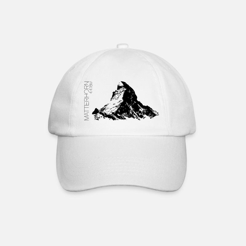 Matterhorn - Casquette classique - blanc/blanc