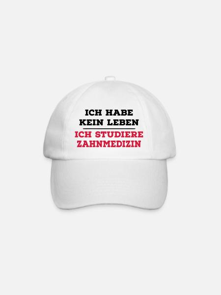ZAHNMEDIZIN - Baseballkappe - Weiß/Weiß