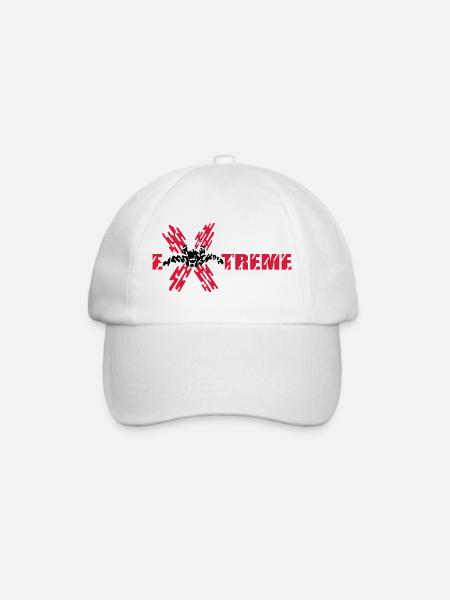 skydiver extreme - Baseballkappe - Weiß/Weiß