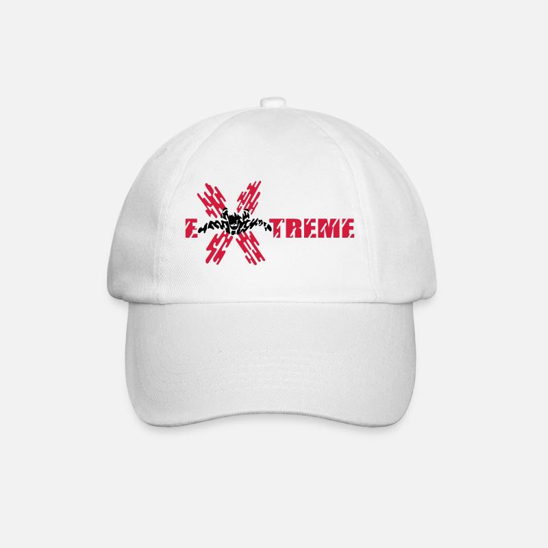 skydiver extreme - Baseballkappe - Weiß/Weiß