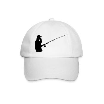 fisherman - Baseballkappe - Weiß/Weiß - Vorne