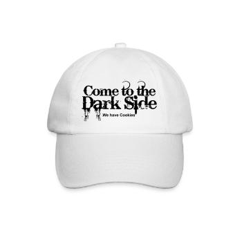 Come to the Dark Side - We have Cookies - Baseball Cap - white/white - Front