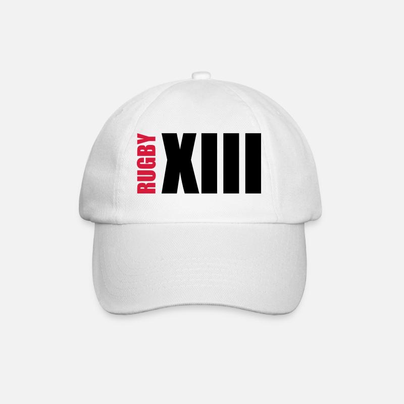 Rugby XIII - Casquette classique - blanc/blanc
