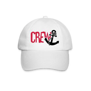 Crew Anker Matrose - Baseballkappe - Weiß/Weiß - Vorne