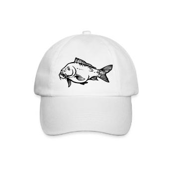 karfen4 - Baseballkappe - Weiß/Weiß - Vorne
