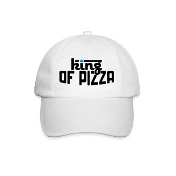 Pizza - Baseball Cap - white/white - Front