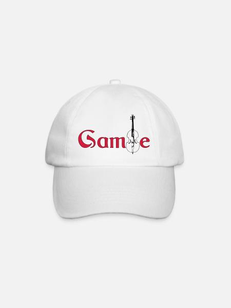 gambe6 2 3 - Casquette classique - blanc/blanc