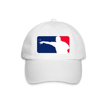 Ligue de fléchettes 🎯 - Casquette classique - blanc/blanc - Devant