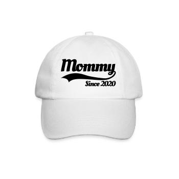 Mommy since 2020 mother pregnancy announcement - Baseball Cap - white/white - Front