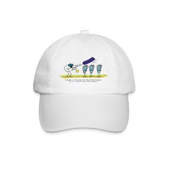 Motto of Sailor Shadoks - Baseball Cap - white/white - Front