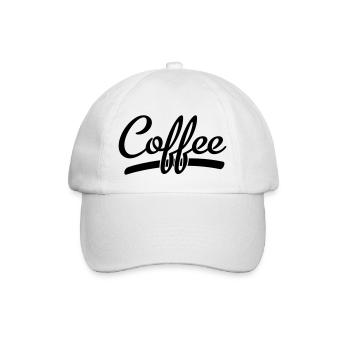 coffee - Baseball Cap - white/white - Front