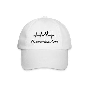Feuerwehr - Baseballkappe - Weiß/Weiß - Vorne