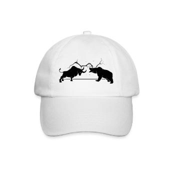 Bulle VS Ours - Casquette classique - blanc/blanc - Devant