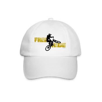 Free Ride MTB - Baseball Cap - white/white - Front