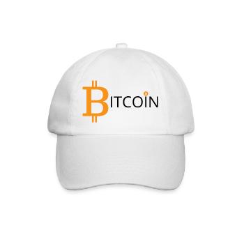 Bitcoin - Casquette classique - blanc/blanc - Devant