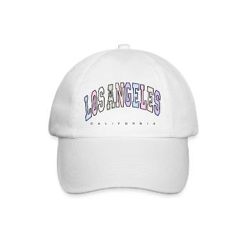 Los Angeles California - Casquette classique - blanc/blanc - Devant
