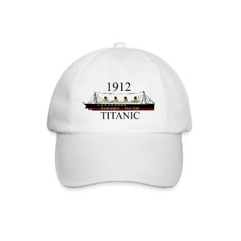 Titanic - Baseball Cap - white/white - Front