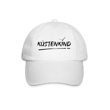 Küstenkind - Baseballkappe - Weiß/Weiß - Vorne