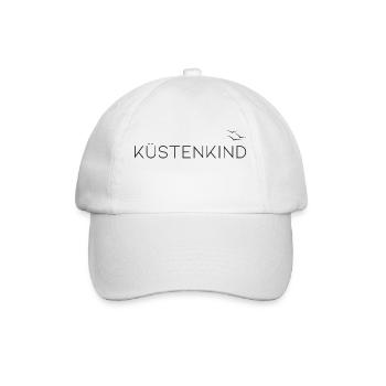 Küstenkind - Baseballkappe - Weiß/Weiß - Vorne