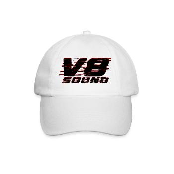 V8 - Casquette classique - blanc/blanc - Devant