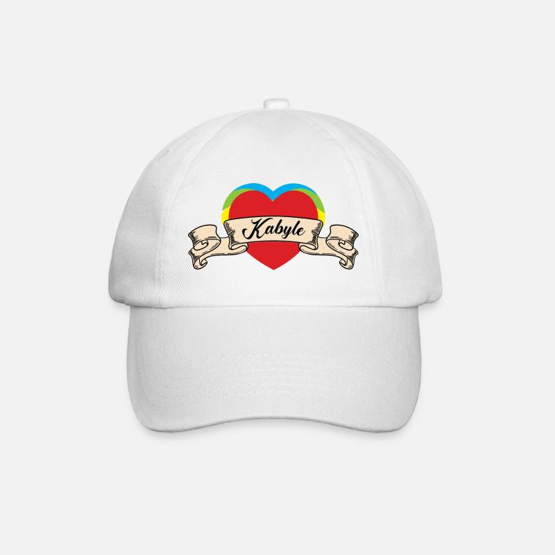 Kabyle - Casquette classique - blanc/blanc