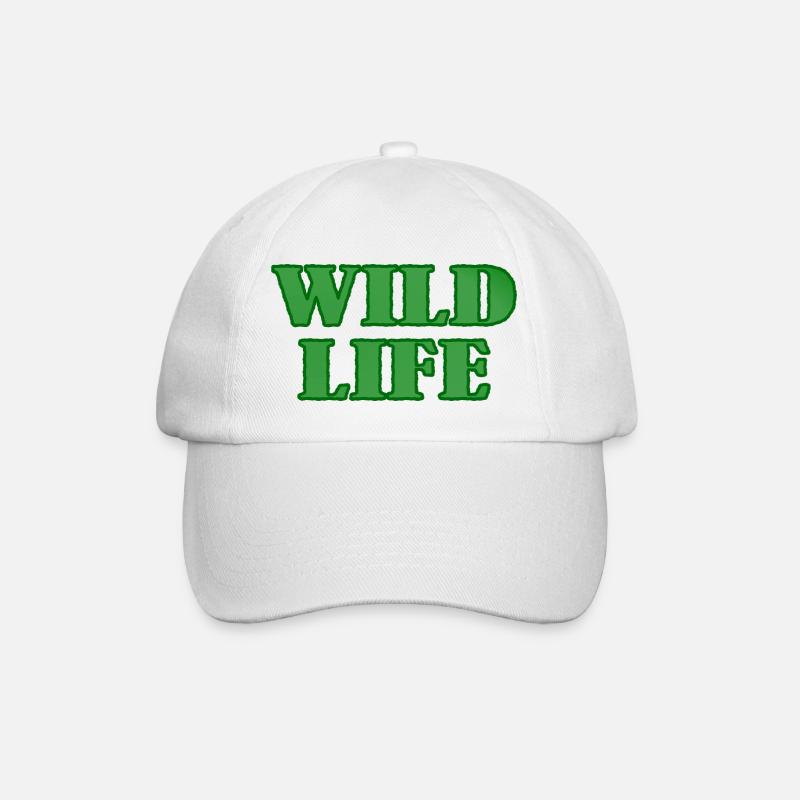 La vie sauvage en VOUS - Casquette classique - blanc/blanc