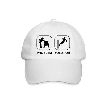Parkour Runner Extreme Sports Parkour Runner Cadeau - Casquette classique - blanc/blanc - Devant