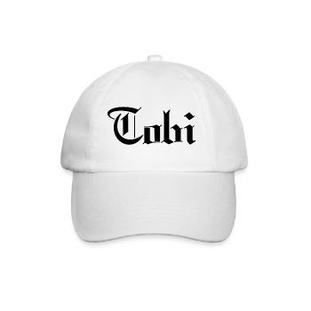 Tobi - Baseballkappe - Weiß/Weiß - Vorne