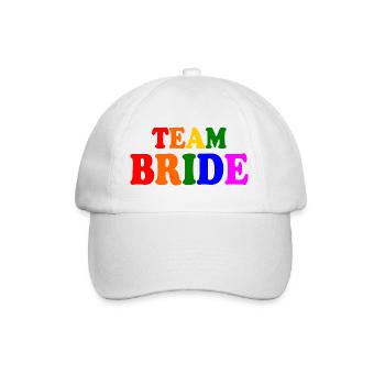 Team bride - Casquette classique - blanc/blanc - Devant