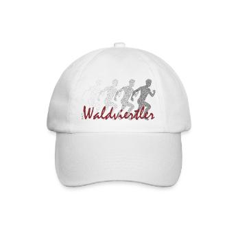 Waldviertler Läufer - Baseballkappe - Weiß/Weiß - Vorne