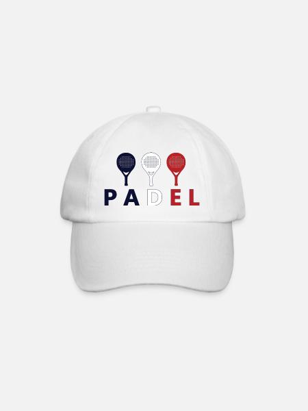 PADEL FRANCE 2 - Baseball Cap - white/white