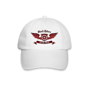 Ride Motorcycle Bike moped motorcros rides aventur - Baseball Cap - white/white - Front