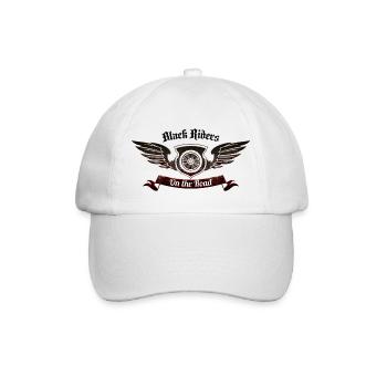 Ride Motorcycle Bike moped motorcros rides aventur - Baseball Cap - white/white - Front