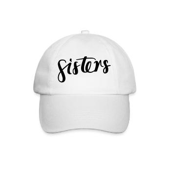 Sisters - Baseball Cap - white/white - Front