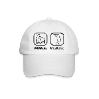 Citation Golf Golfer Clubs de golf - Casquette classique - blanc/blanc - Devant