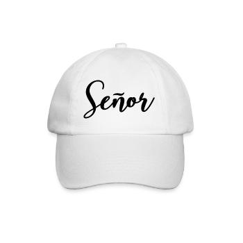 Señor Engagement Groom To Be Wedding Party - Baseball Cap - white/white - Front