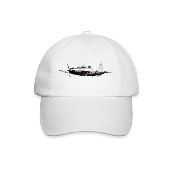 T-6A Texan II - Baseball Cap - white/white - Front