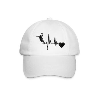 Basketball Lovers Basketball Basketball Club - Baseball Cap - white/white - Front