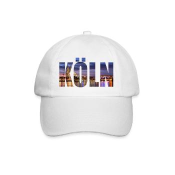 HORIZON DE COLOGNE. - Casquette classique - blanc/blanc - Devant