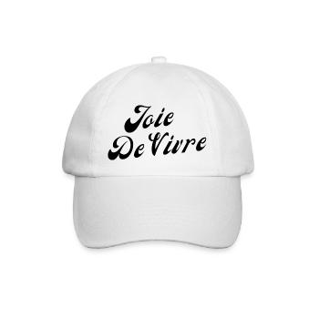 Joie de vivre - Casquette classique - blanc/blanc - Devant