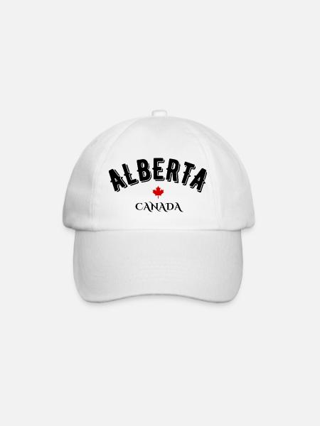 alberta canada - Casquette classique - blanc/blanc