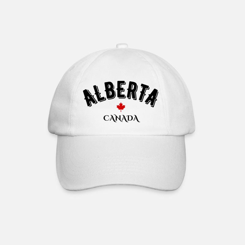 alberta canada - Casquette classique - blanc/blanc