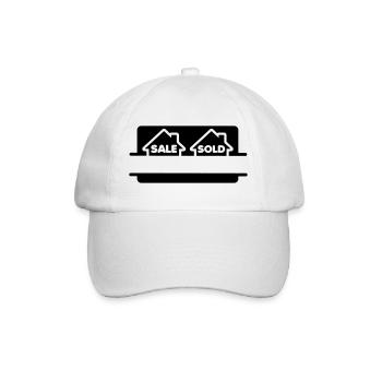Ventes vendues - Casquette classique - blanc/blanc - Devant