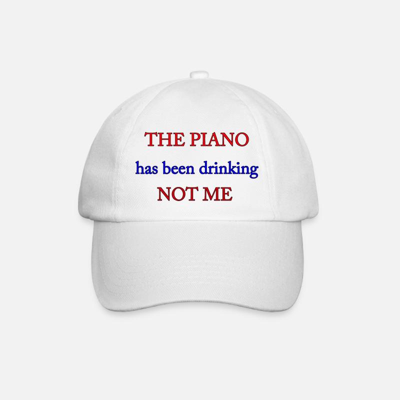 Piano 04 - Casquette classique - blanc/blanc