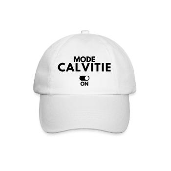 Mode calvitie activé on off - Casquette classique - blanc/blanc - Devant